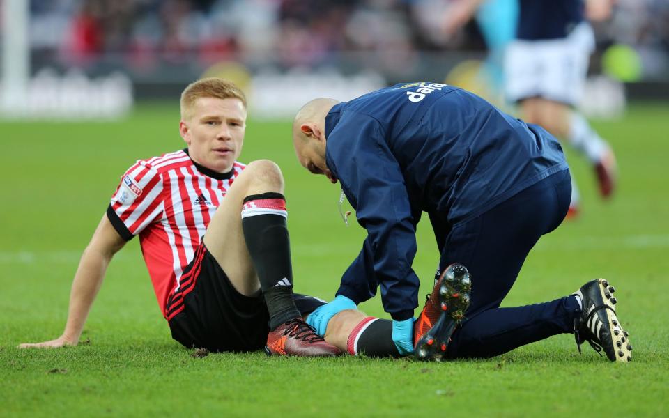 Duncan Watmore was injured in Sunderland’s home draw against Millwall on Saturday - Sunderland AFC