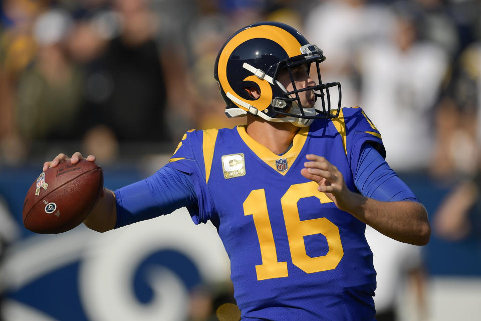 The Los Angeles Rams continued their stretch of goodwill Friday morning. (AP Photo/Mark J. Terrill)