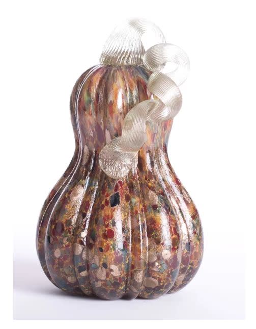 <strong><a href="https://www.wayfair.com/furniture/pdp/glitzhome-handblown-multi-dots-glass-gourd-table-accent-for-fall-and-harvest-glho1112.html?ds=142116" target="_blank" rel="noopener noreferrer">Get it at Wayfair</a></strong>, $21.&nbsp;