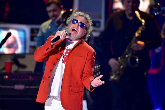 <p>Hubert Vestil/Getty</p> Sammy Hagar performs a tribute to Toby Keith at the 2024 CMT Awards at the Moody Center in Austin, Texas on April 7, 2024