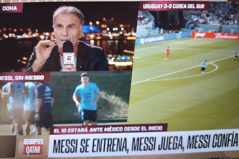 Oscar Ruggeri motivó a Rodrigo De Paul con sus palabras antes del partido del sábado: "Sos fundamental", le dijo