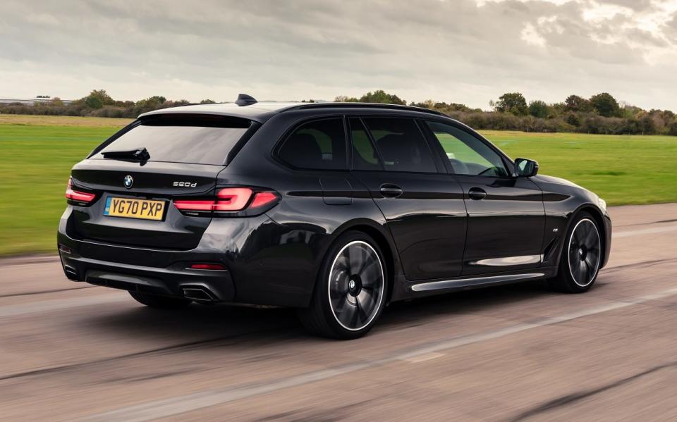 BMW 520d Touring (estate) - tested November 2020