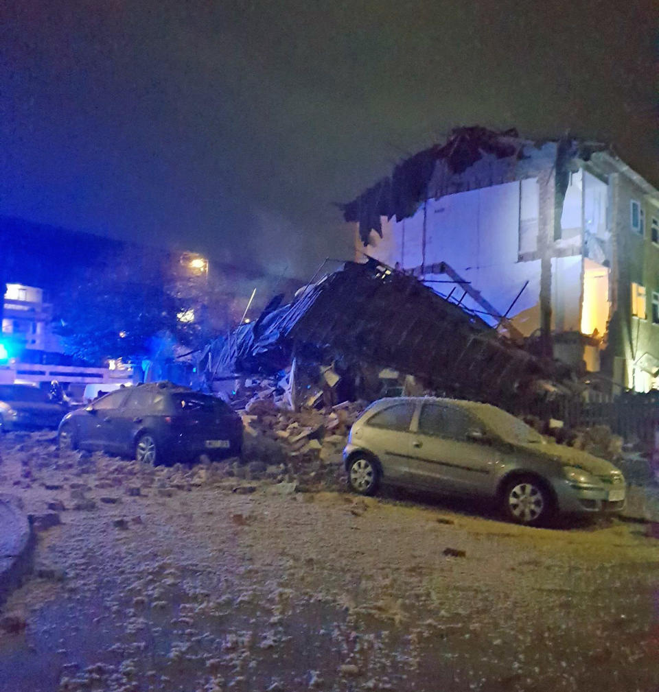 One man was killed in the explosion in Andover, Hampshire (PA Images)