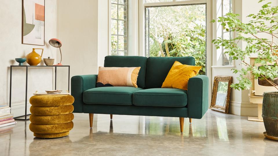 1. Go green with your couch