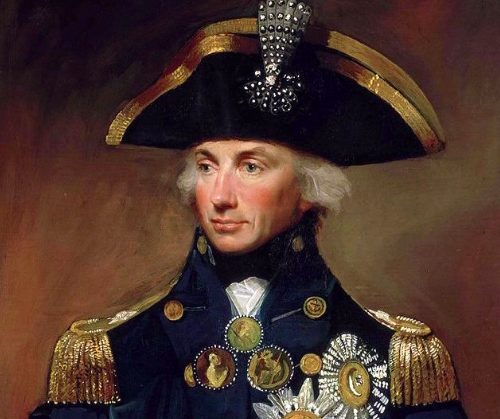 Commander: Lord Nelson was killed in the Battle of Trafalgar (Rex)