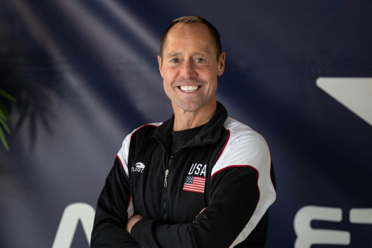 After a long wait, Bill May is hoping to make Olympic history in artistic swimming (BERTRAND GUAY)