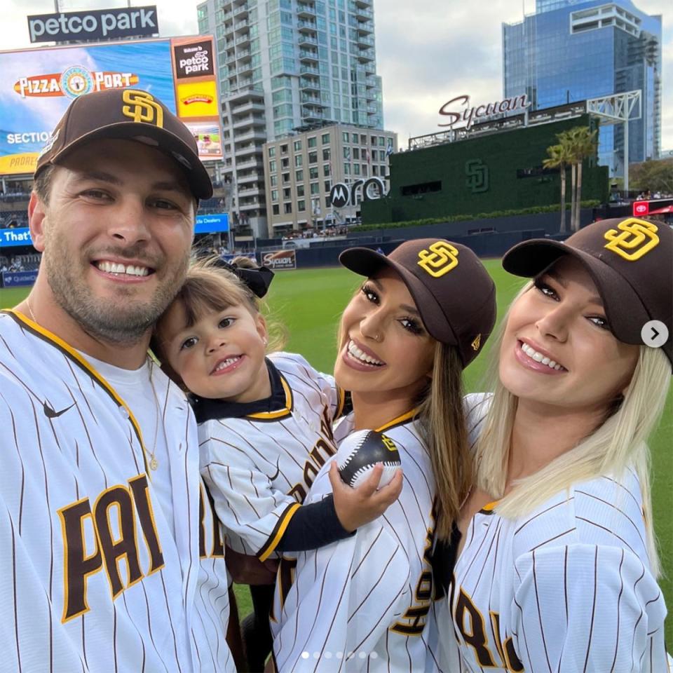 Scheana Shay & Ariana Madix Throw a First Pitch