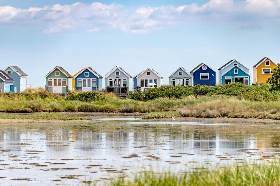 Beach huts at Hengistbury Head in Bournemouth (Getty Images/iStockphoto)