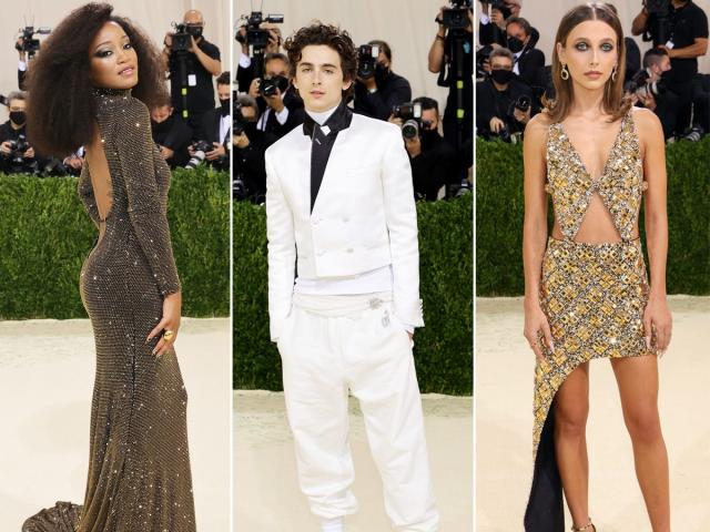 Emma Chamberlain Gets Bold in Vuitton Crop Top & Heels at Met Gala