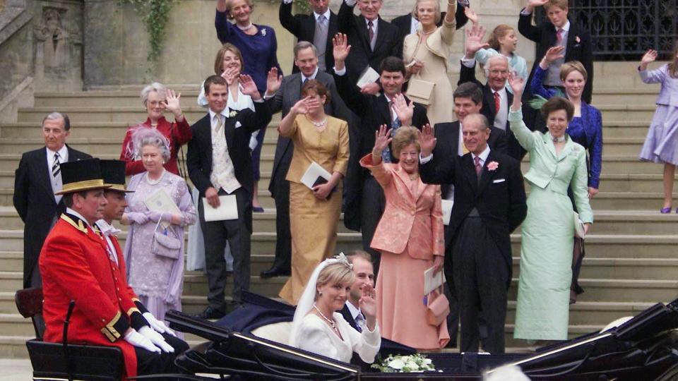 Prince Edward and Duchess Sophie's wedding