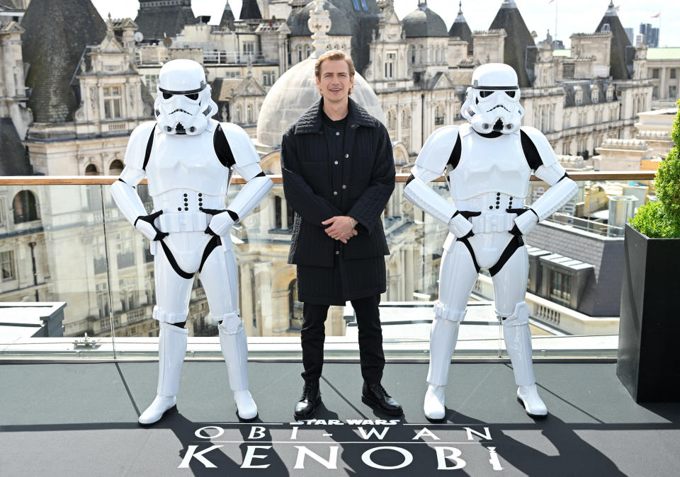 Hayden Christensen in London on May 12, 2022<span class="copyright">Karwai Tang—WireImage</span>