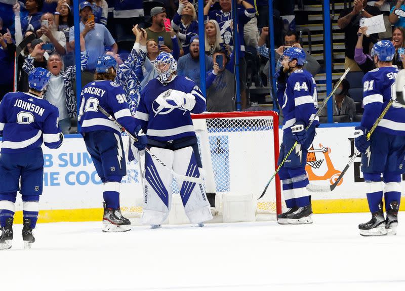 NHL: Stanley Cup Playoffs-Florida Panthers at Tampa Bay Lightning