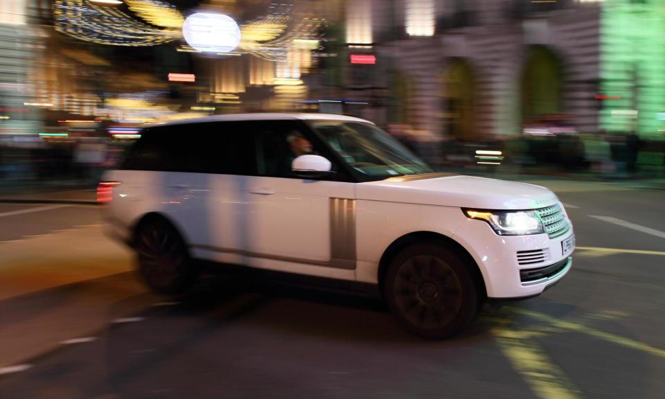 <span>Range Rover drivers have reported huge increases in insurance premiums, with one quoted £10,000 this year.</span><span>Photograph: Parmorama/Alamy</span>