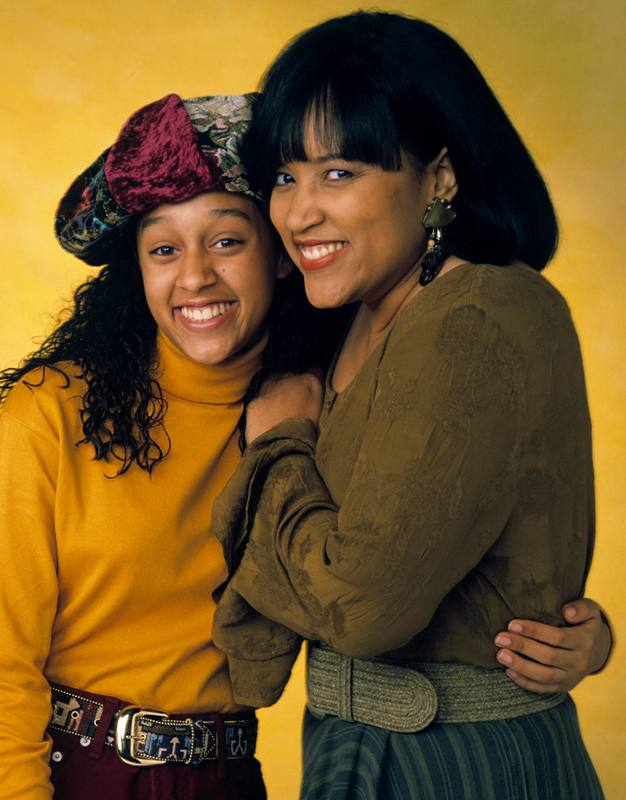 Tia Mowry and Jackée Harry during their 