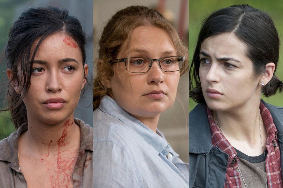 <p>a. Rosita<br>b. Denise<br>c. Tara<br><br>(Photo: AMC) </p>