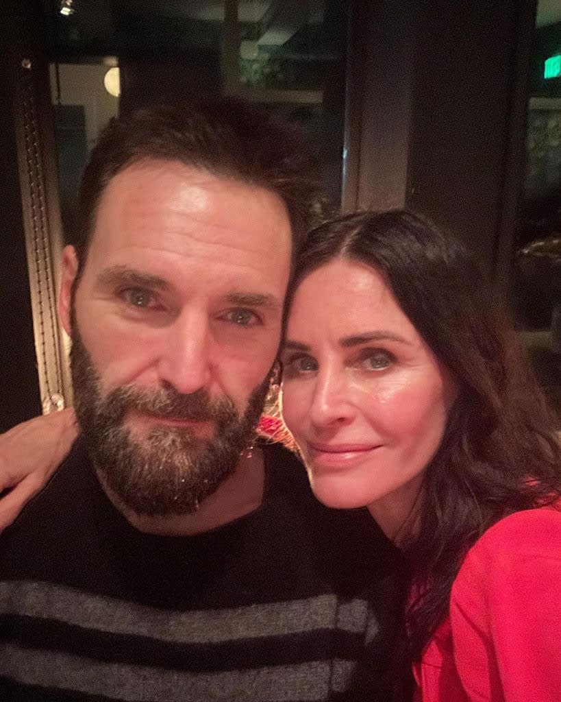 Courteney Cox, Johnny McDaid, Valentines Day 2024