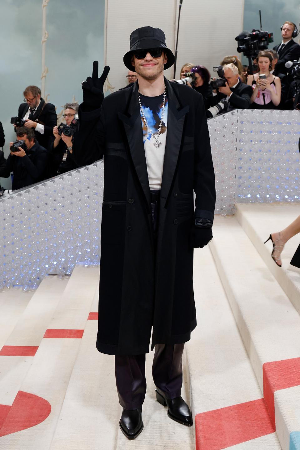 Pete Davidson attends the 2023 Met Gala.