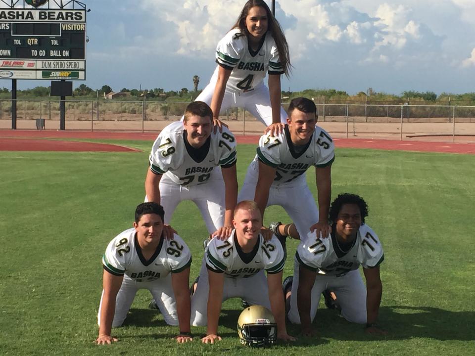 Adams State freshman Becca Longo became the first female kicker to receive a college college scholarship. (Photo courtesy of Bob Longo)