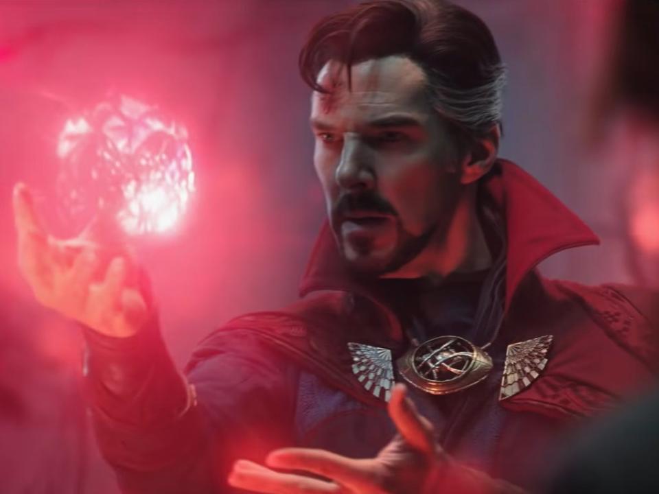 Benedict Cumberbatch in ‘Doctor Strange in the Multiverse of Madness' (Marvel Studios)