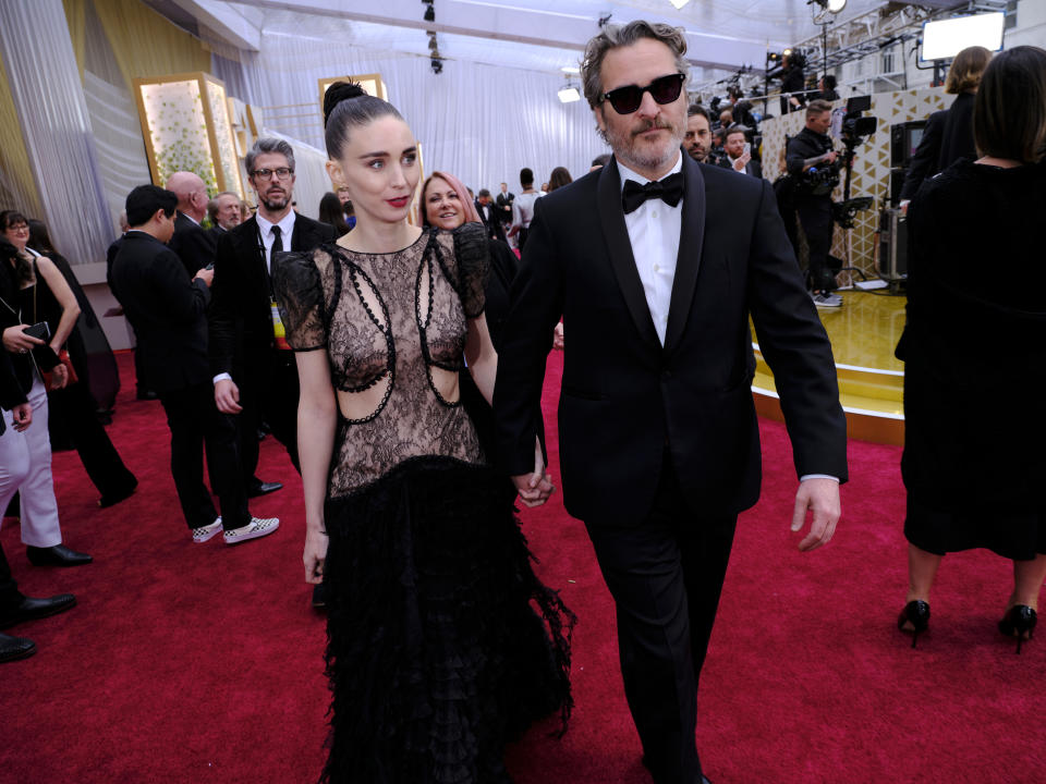 Rooney Mara & Joaquin Phoenix