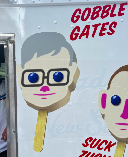 Gobble Gates Popsicle