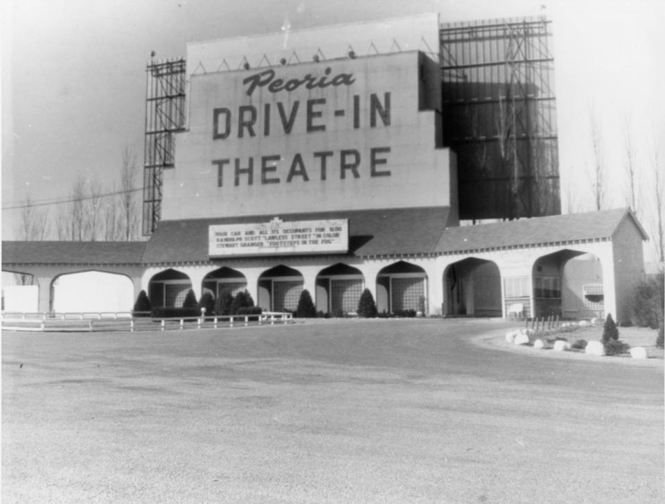 The Peoria Drive-In operated from 1947 until the late 1980s on Glen Avenue in Peoria.