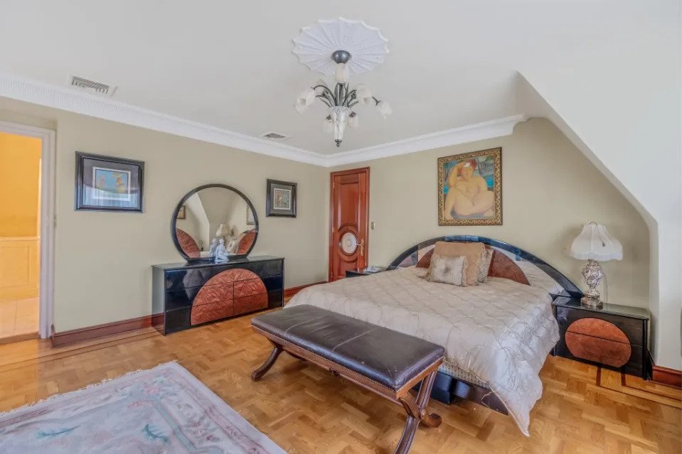 One of six bedrooms. Kyle Porterfield/EPM Real Estate Photography/Corcoran