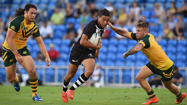Junior Kiwi halfback Te Maire Martin has joined the Penrith Panthers. Image: Getty