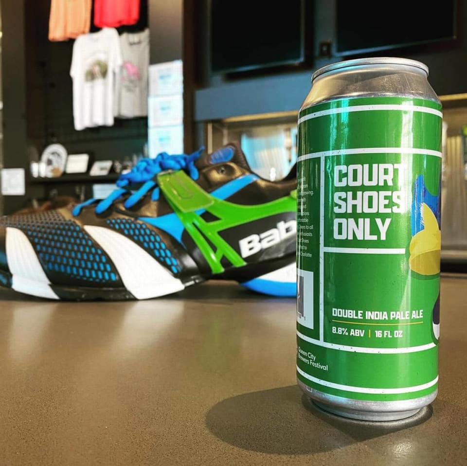 “Court Shoes Only” Double IPA will be released at 40 breweries across Charlotte.