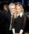 <p>The stars came out to <a rel="nofollow" href="https://www.yahoo.com/celebrity/diane-keaton-says-annie-hall-194326153.html" data-ylk="slk:honor Diane Keaton;elm:context_link;itc:0;sec:content-canvas;outcm:mb_qualified_link;_E:mb_qualified_link;ct:story;" class="link  yahoo-link">honor Diane Keaton</a> as AFI awarded her with its Life Achievement Award, which Streep herself took home in 2004. Director Woody Allen even made <a rel="nofollow" href="https://www.yahoo.com/celebrity/woody-allen-makes-surprise-appearance-tribute-diane-keaton-193922382.html" data-ylk="slk:a surprise appearance;elm:context_link;itc:0;sec:content-canvas;outcm:mb_qualified_link;_E:mb_qualified_link;ct:story;" class="link  yahoo-link">a surprise appearance</a>! (Photo: Stefanie Keenan/Getty Images for Turner) </p>