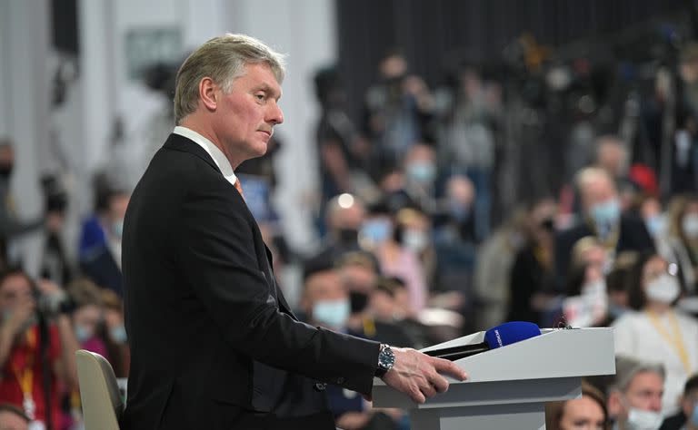 El portavoz del Kremlin Dmitry Peskov