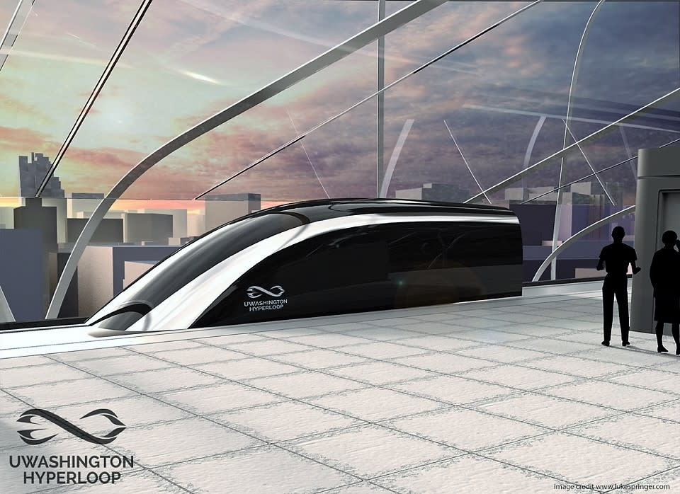 Hyperloop pod concept