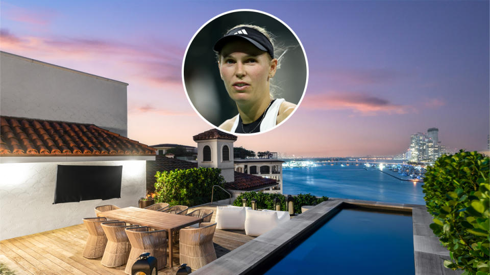 Caroline Wozniacki, David Lee Get $37 Million for Their Fisher Island Penthouse