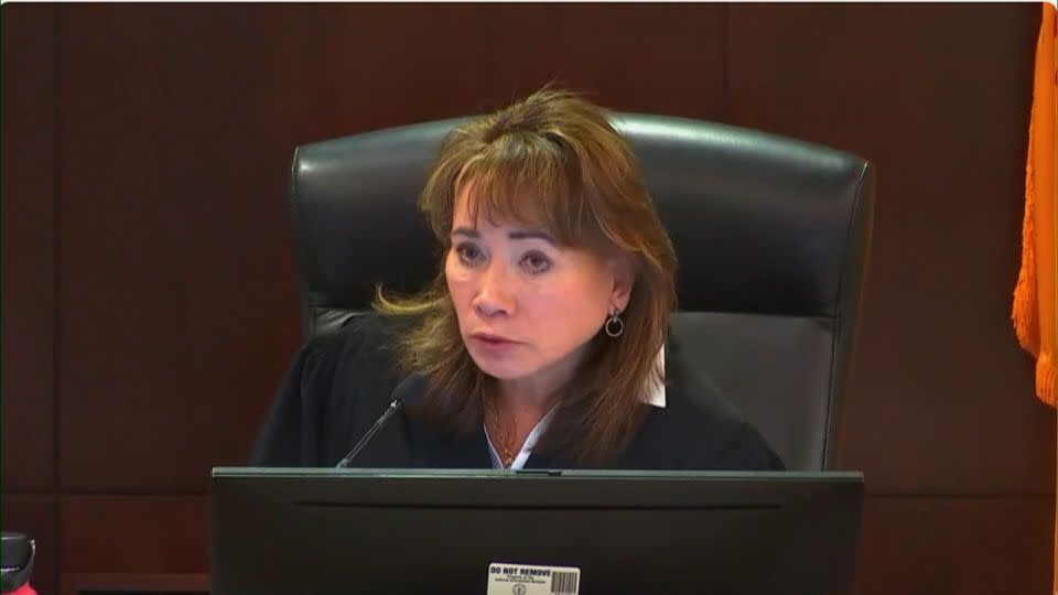 Judge Mary Marlowe Sommer in court in April. - Clipped From Video