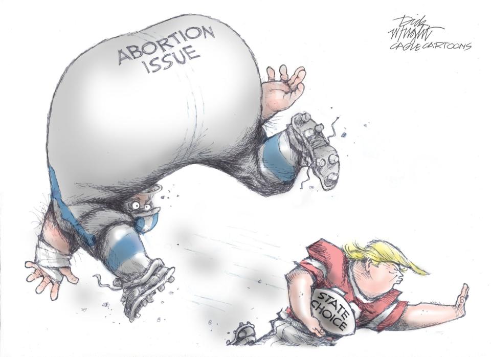Cartoon for Sunday, April 14, 2024