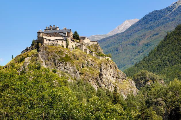 <p>Le château de Fort Queyras, dans les Hautes-Alpes.</p>