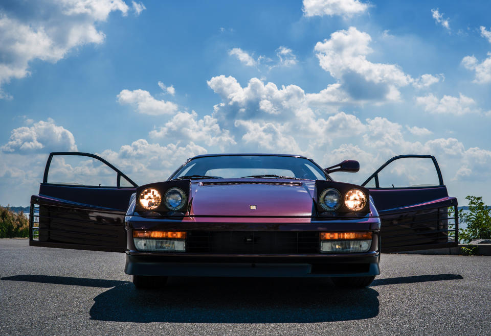 One of Rally Rd.’s offerings is a 1985 Ferrari Testarossa (Courtesy of Rally Rd.)