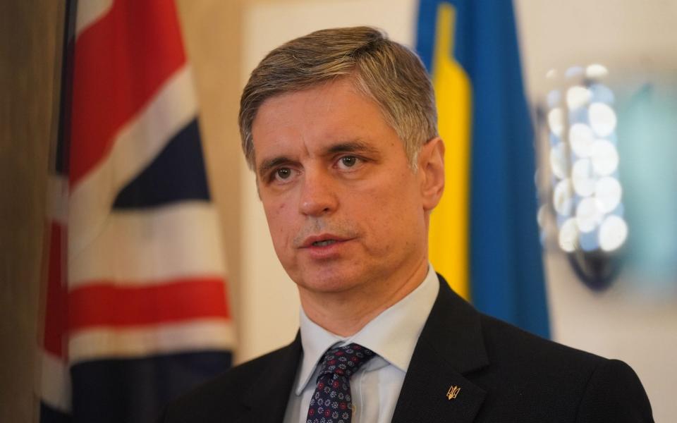 Ambassador of Ukraine to the UK, Vadym Prystaiko -  Victoria Jones/PA