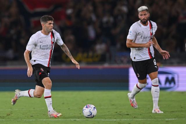 Christian Pulisic arrives in style! AC Milan show off new Off