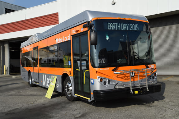 The LA Metro has begun its upgrade to an all-electric bus fleet.