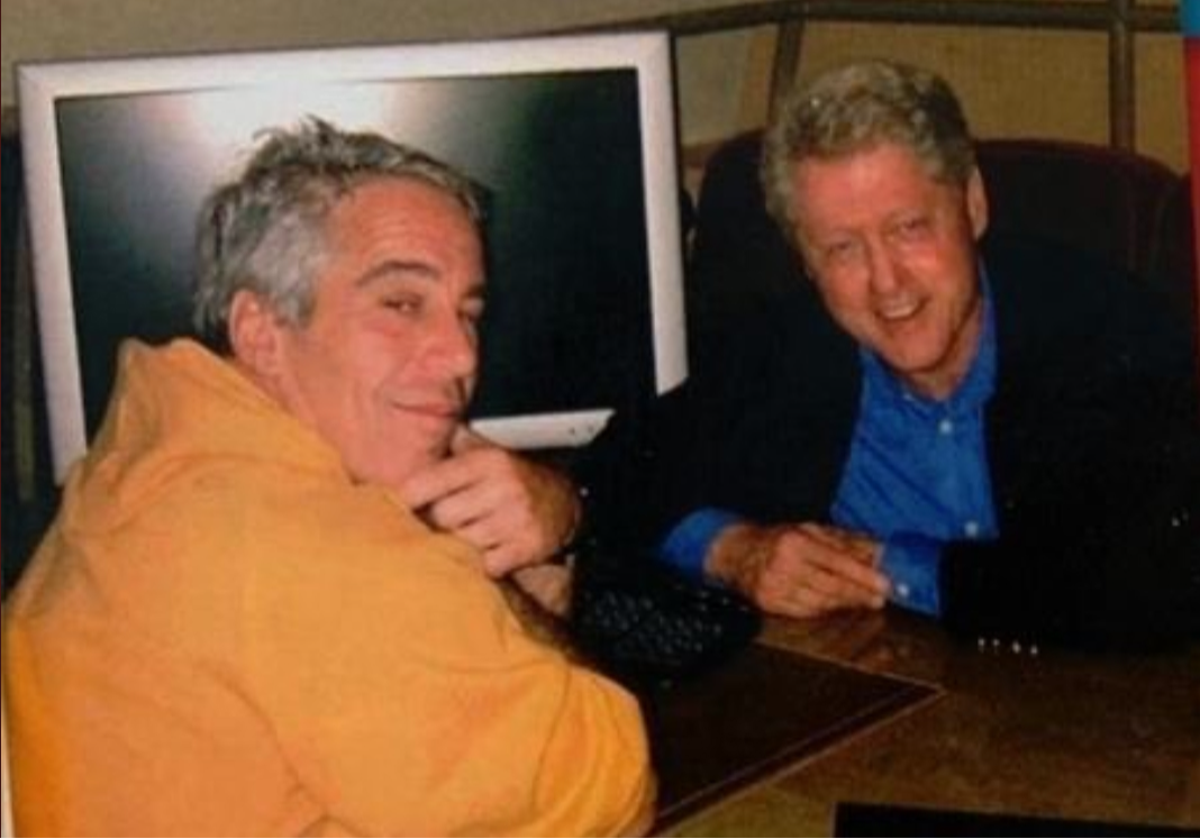 Jeffrey Epstein with Bill Clinton