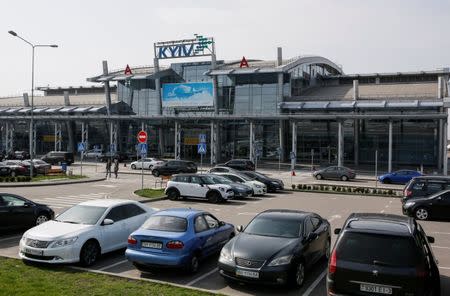 FILE PHOTO: A terminal of Kiev International Airport is seen in Kiev, Ukraine, April 8, 2016. REUTERS/Gleb Garanich/File Photo