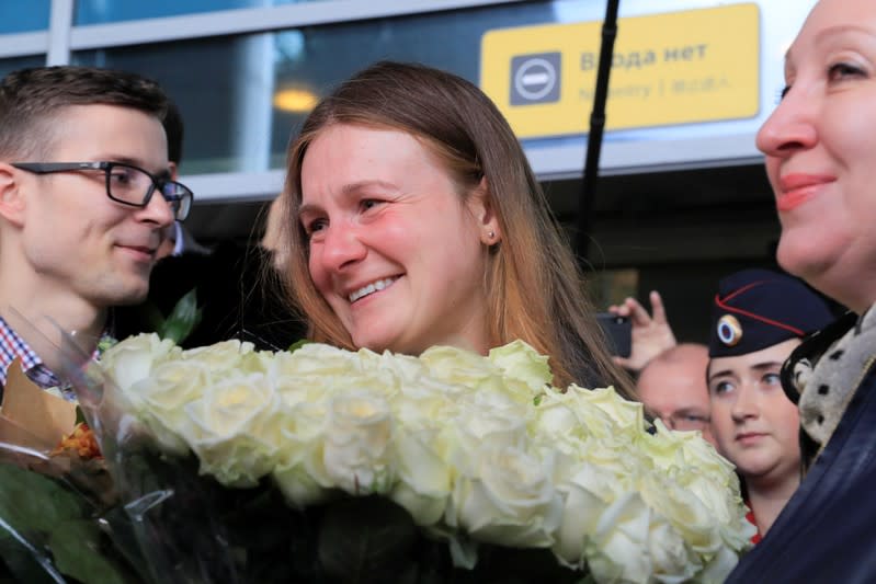 Convicted Russian agent Butina, who was deported after U.S. jail release, arrives in Moscow