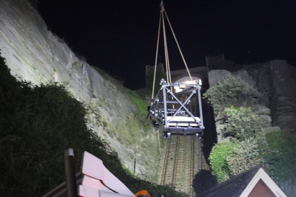 In pictures East Hill lift in Hastings Old Town set to re open in