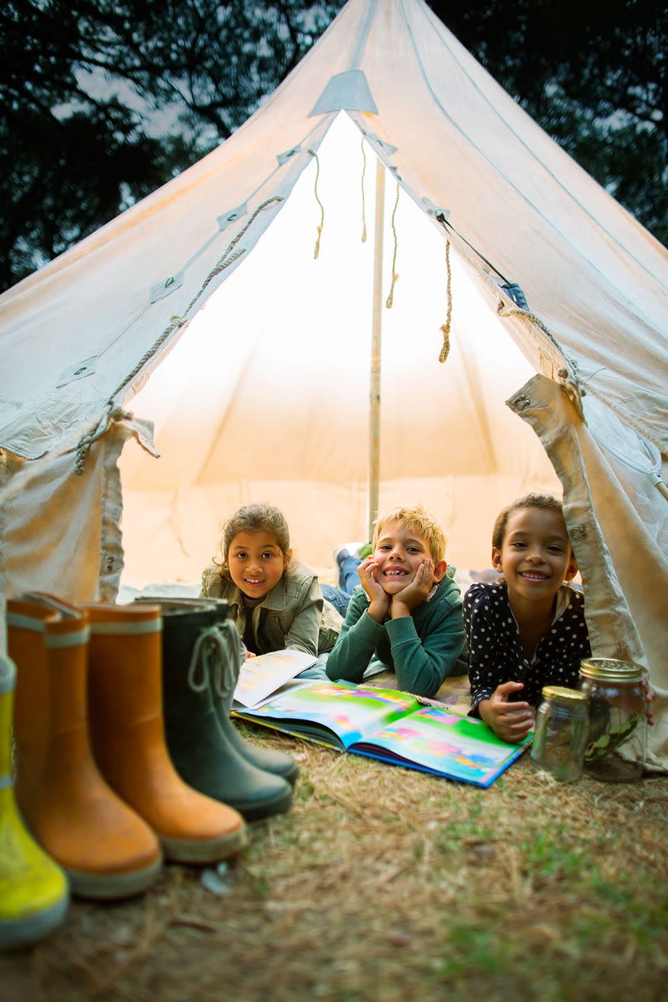 take kids camping this summer