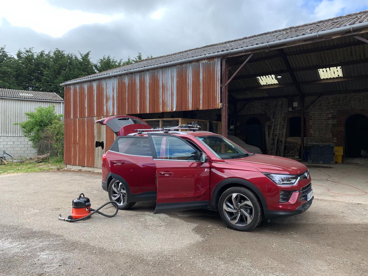 Korando cleaning