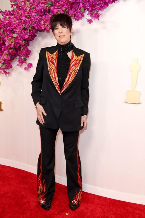 HOLLYWOOD, CALIFORNIA – MARCH 10: Diane Warren attends the 96th Annual Academy Awards on March 10, 2024 in Hollywood, California. (Photo by JC Olivera/Getty Images)