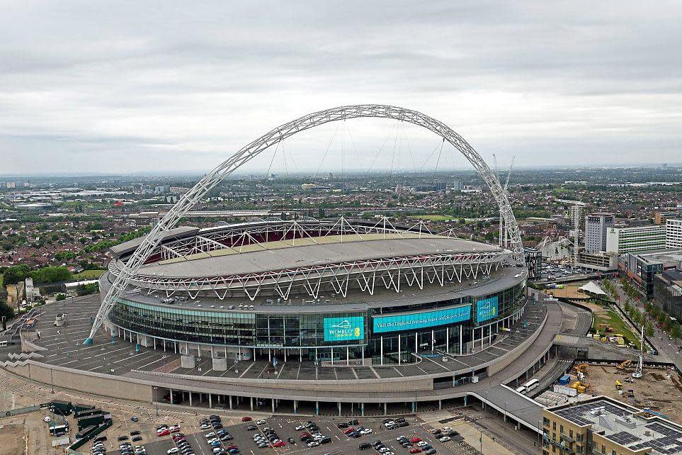 For sale: Wembley stadium is expected to sell for more than £500m: Steve Parsons/PA Wire