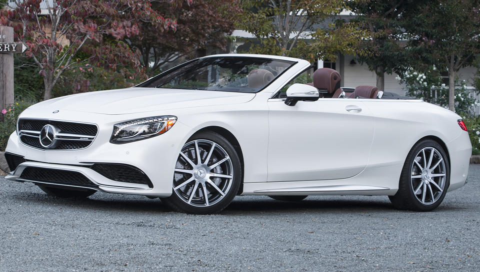 The Mercedes-Benz AMG S63 Cabriolet. - Credit: Photo by Cordero Studios