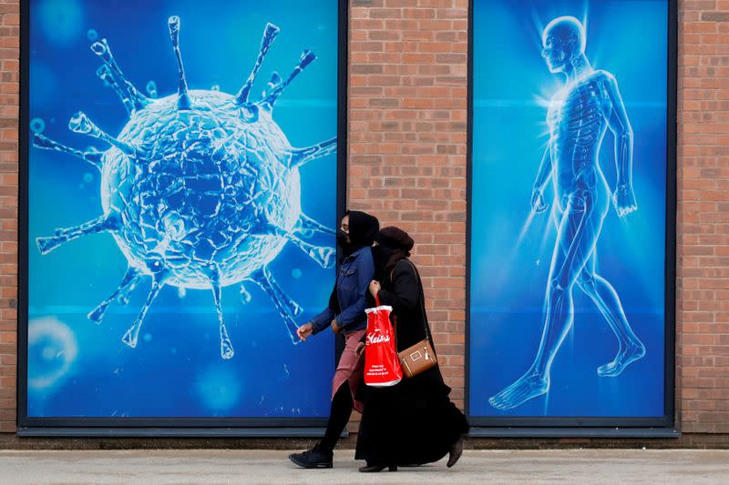 FILE PHOTO: FILE PHOTO: The coronavirus disease (COVID-19) outbreak in Oldham